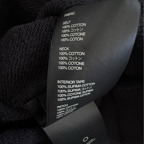 Fear of God Essentials Crewneck Sweatshirt Black Men’s Heavy Gage - Picture 7 of 11